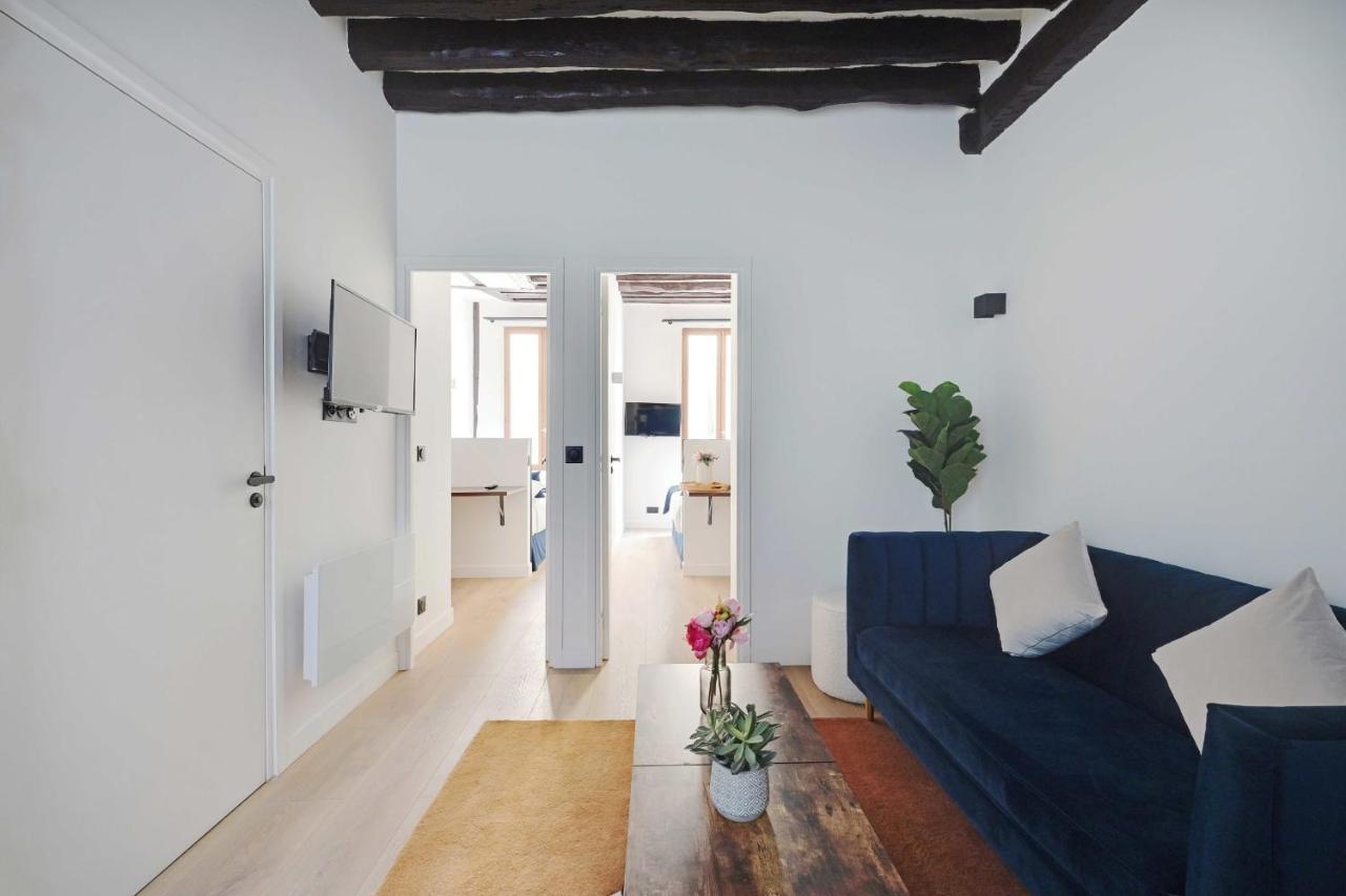 Relaxing Urban Getaway, Notre Dame De Paris Apartment Luaran gambar