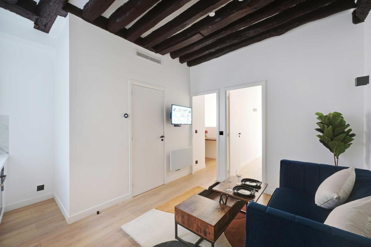 Relaxing Urban Getaway, Notre Dame De Paris Apartment Luaran gambar