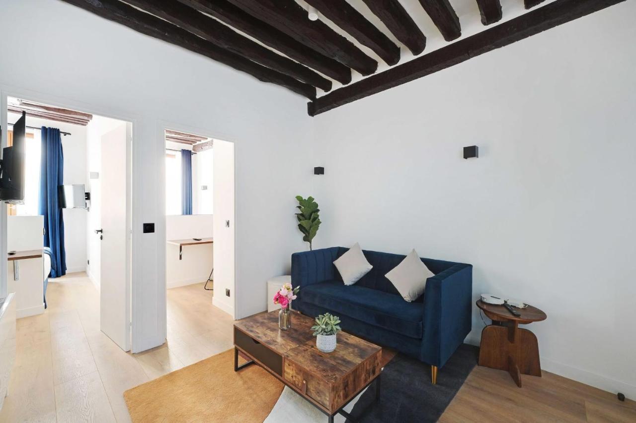 Relaxing Urban Getaway, Notre Dame De Paris Apartment Luaran gambar