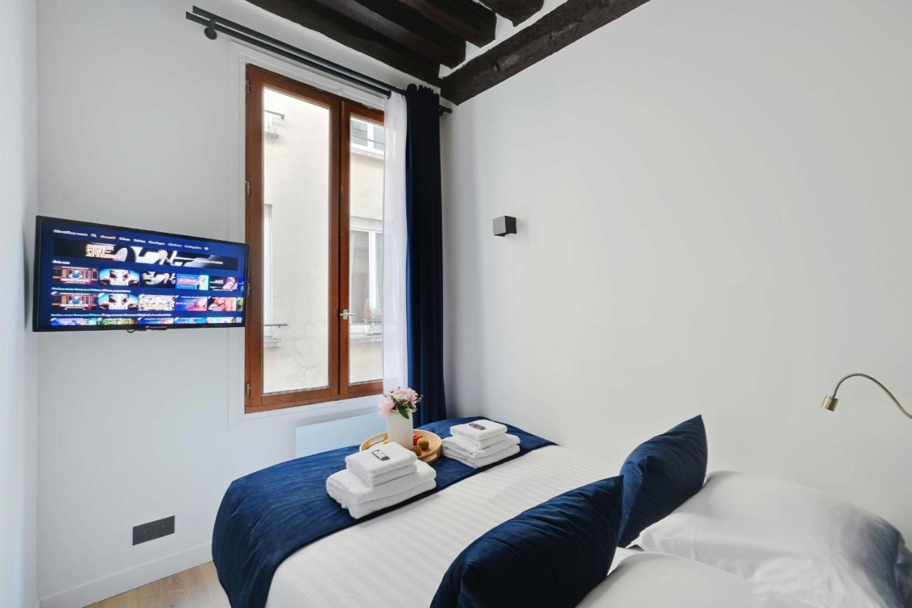 Relaxing Urban Getaway, Notre Dame De Paris Apartment Luaran gambar