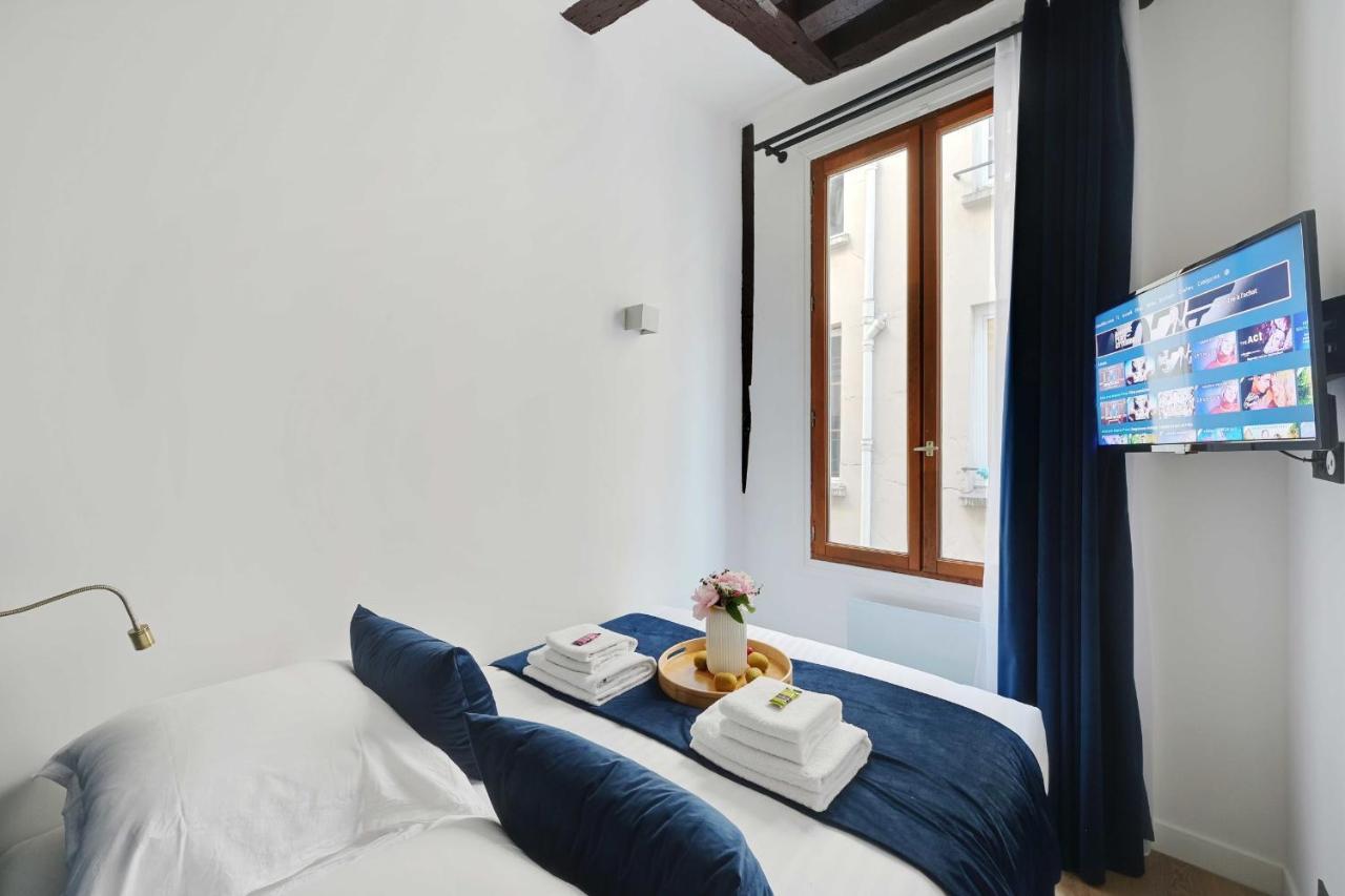 Relaxing Urban Getaway, Notre Dame De Paris Apartment Luaran gambar